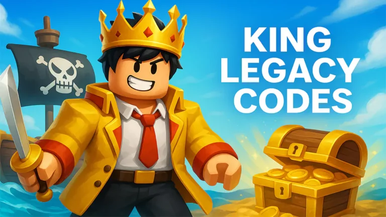 Redeem King Legacy codes in Roblox