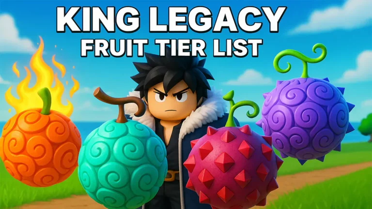 King Legacy Fruit Tier List