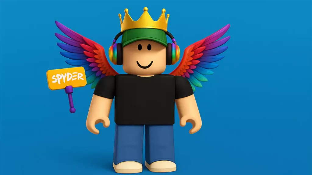 Roblox avatar wearing free accessories from promo codes