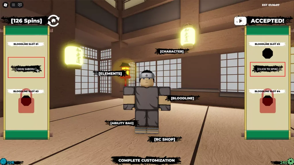 Shindo Life Spins