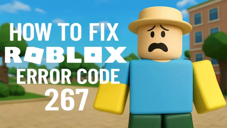 How To Fix Roblox Error Code 267