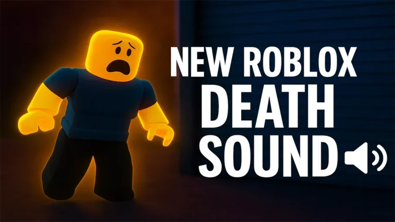 New Roblox Death Sound