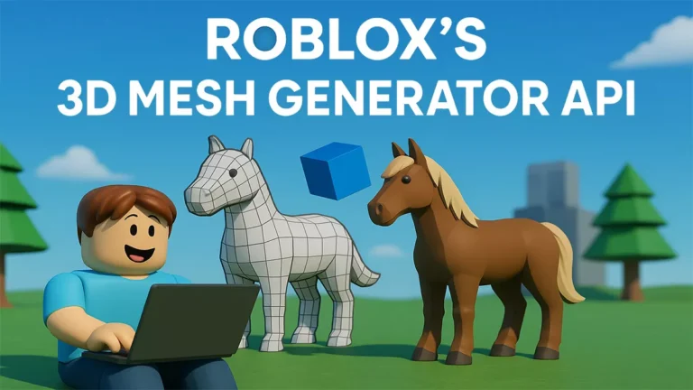 Roblox 3D Mesh Generator API